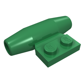 LEGO® los onderdeel Vliegtuig in kleur Groen 3475b
