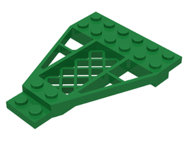 LEGO® los onderdeel Wig Plaat in kleur Groen 30036
