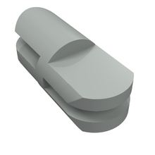 Plaatje in Gallery viewer laden, LEGO® los onderdeel Arm in kleur Lichtgrijs 3612