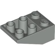 Plaatje in Gallery viewer laden, LEGO® los onderdeel Dakpan Omgekeerd Lichtgrijs 3747a