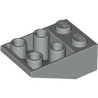 LEGO® los onderdeel Dakpan Omgekeerd Lichtgrijs 3747a