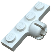 Plaatje in Gallery viewer laden, LEGO® los onderdeel Plaat Aangepast in kleur Wit 3183c