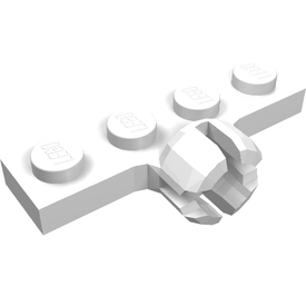 LEGO® los onderdeel Plaat Aangepast in kleur Wit 3183c