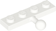 LEGO® los onderdeel Plaat Aangepast in kleur Wit 3184