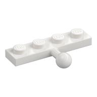 LEGO® los onderdeel Plaat Aangepast in kleur Wit 3184