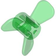 LEGO® los onderdeel Propellor Doorzichtig Groen 6041