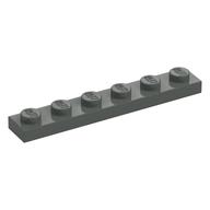Plaatje in Gallery viewer laden, LEGO® los onderdeel Plaat Algemeen in kleur Donkergrijs 3666