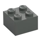 LEGO® los onderdeel Steen in kleur Donkergrijs 3003