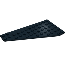 Plaatje in Gallery viewer laden, LEGO® los onderdeel Wig Plaat in kleur Zwart 3585