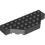 LEGO® los onderdeel Steen Aangepast in kleur Zwart 30181