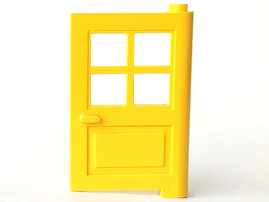 LEGO® los onderdeel Deur in kleur Geel 3861