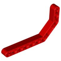 LEGO® los onderdeel Technische Hefbalk in kleur Rood 32009