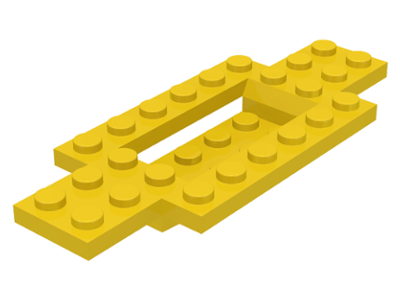 LEGO® los onderdeel Onderstel in kleur Geel 30029