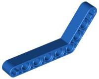 LEGO® los onderdeel Technische Hefbalk in kleur Blauw 6629
