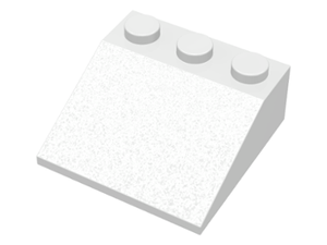 LEGO® los onderdeel Dakpan Algemeen in kleur Wit 4161
