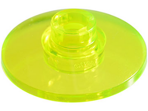 LEGO® los onderdeel Schaal Doorzichtig Neon Groen 4740