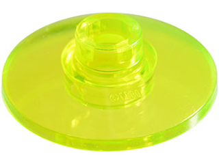 LEGO® los onderdeel Schaal Doorzichtig Neon Groen 4740