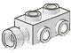 LEGO® los onderdeel Steen Aangepast in kleur Wit 4595
