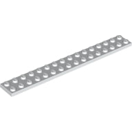 Plaatje in Gallery viewer laden, LEGO® los onderdeel Plaat Algemeen in kleur Wit 4282