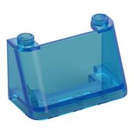Plaatje in Gallery viewer laden, LEGO® los onderdeel Voorruit Doorzichtig Donkerblauw 3823