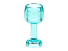 Plaatje in Gallery viewer laden, LEGO® los onderdeel Accessoire Doorzichtig Lichtblauw 33061