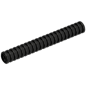 LEGO® los onderdeel Slang Geribbeld in kleur Zwart 78c07