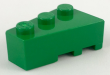 Plaatje in Gallery viewer laden, LEGO® los onderdeel Wig in kleur Groen 6565