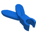 LEGO® los onderdeel Hoofddeksel Accessoire Blauw 471