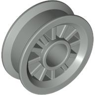 LEGO® los onderdeel Wiel in kleur Lichtgrijs 30155