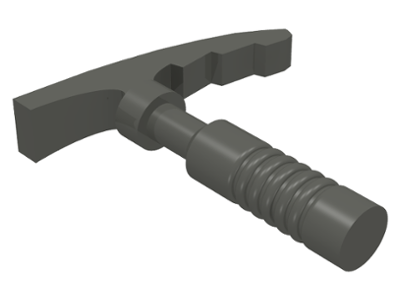 LEGO® los onderdeel Accessoire in kleur Donkergrijs 30193
