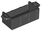 LEGO® los onderdeel Container in kleur Zwart 4738a