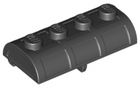 LEGO® los onderdeel Container in kleur Zwart 4739a
