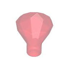 LEGO® los onderdeel Rots in kleur Doorzichtig Rood 30153