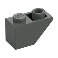 LEGO® los onderdeel Dakpan Omgekeerd Donkergrijs 3665