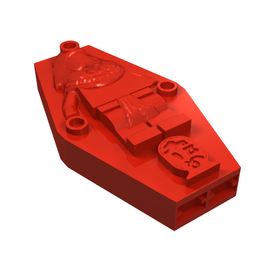 LEGO® los onderdeel Container in kleur Rood 30164