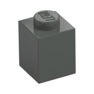 Plaatje in Gallery viewer laden, LEGO® los onderdeel Steen in kleur Donkergrijs 3005