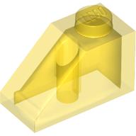 LEGO® los onderdeel Dakpan Algemeen Doorzichtig Geel 3040