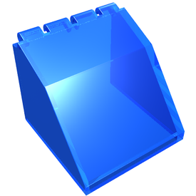 LEGO® los onderdeel Voorruit Doorzichtig Donkerblauw 2620