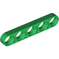 Plaatje in Gallery viewer laden, LEGO® los onderdeel Technische Hefbalk in kleur Groen 32017