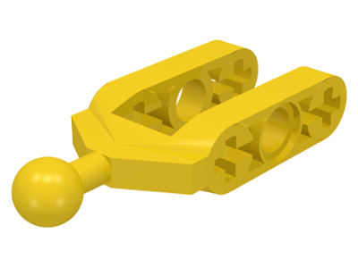 LEGO® los onderdeel Technische Besturing in kleur Geel 6572