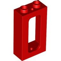 LEGO® los onderdeel Raamkozijn in kleur Rood 4035