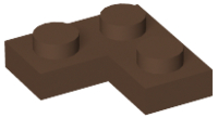 Plaatje in Gallery viewer laden, LEGO® los onderdeel Plaat Algemeen in kleur Bruin 2420
