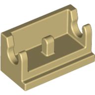 LEGO® los onderdeel Scharnier in kleur Geelbruin 3937
