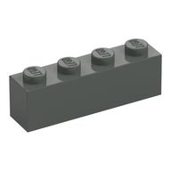 Plaatje in Gallery viewer laden, LEGO® los onderdeel Steen in kleur Donkergrijs 3010