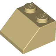 Plaatje in Gallery viewer laden, LEGO® los onderdeel Dakpan Algemeen in kleur Geelbruin 3039