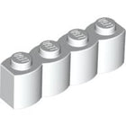 LEGO® los onderdeel Steen Aangepast in kleur Wit 30137