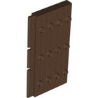 LEGO® los onderdeel Deur in kleur Bruin 30223