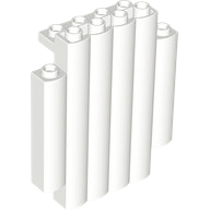 LEGO® los onderdeel Paneel in kleur Wit 30140