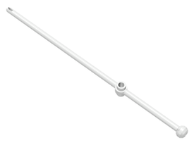 LEGO® los onderdeel Staaf in kleur Wit 30219