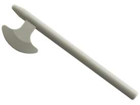 LEGO® los onderdeel Wapen in kleur Lichtgrijs 3848